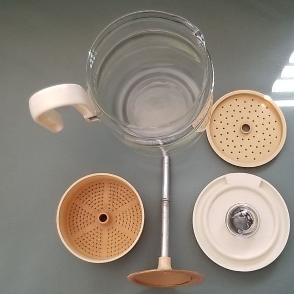 Glass coffee pot - Picture 3 of 3